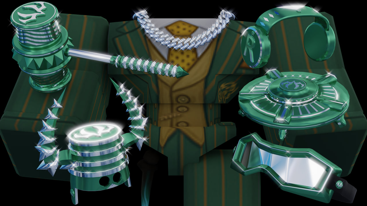 Emerald Quarter Armor