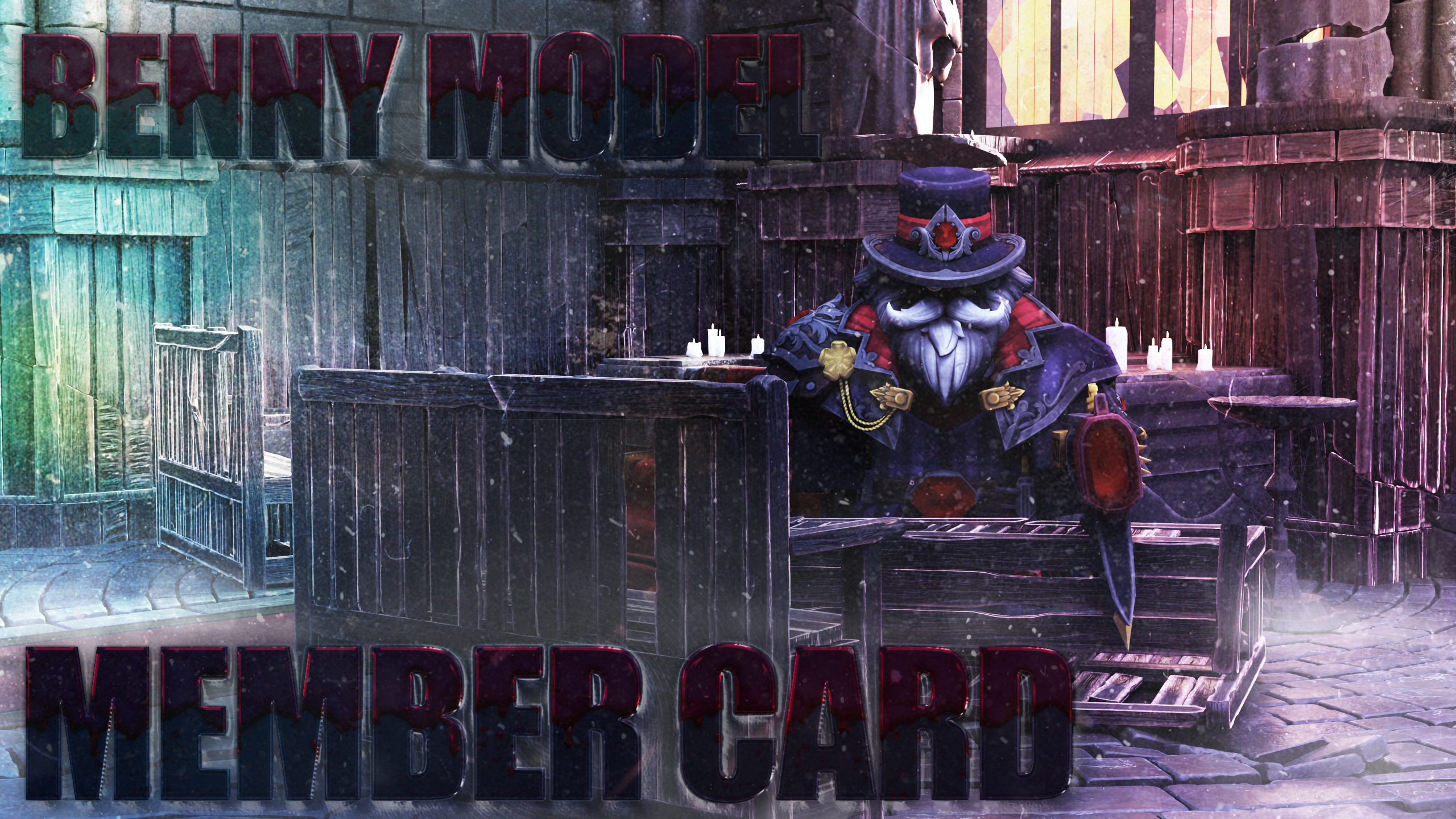 BENNY Model Member Card